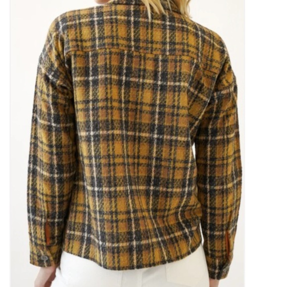 Mystree Mustard Tweed Jacket - Picture 8 of 8